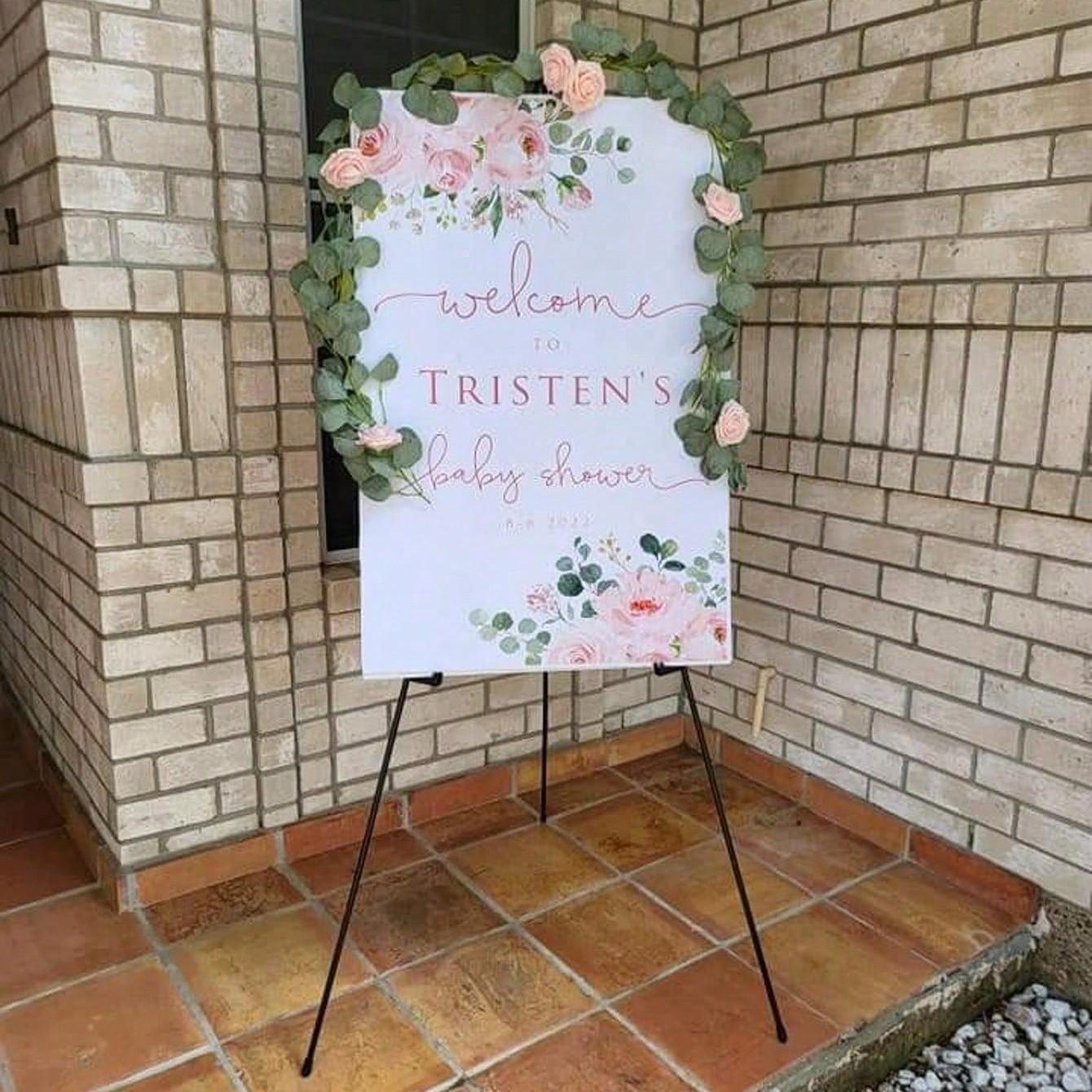 Wedding Ceremony Supply - 66인치 접이식 휴대용 디스플레이 스탠드, 접이식