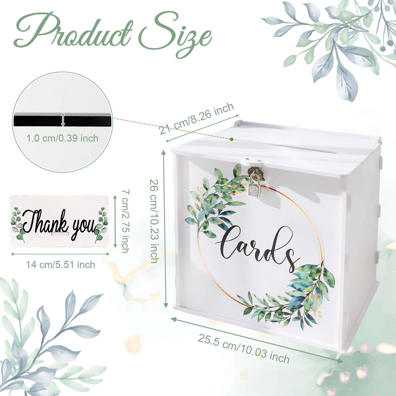 잠금장치가 있는 웨딩 카드 박스, PVC 웨딩 카드 박 - Wedding Card Box 리뷰 및 가격