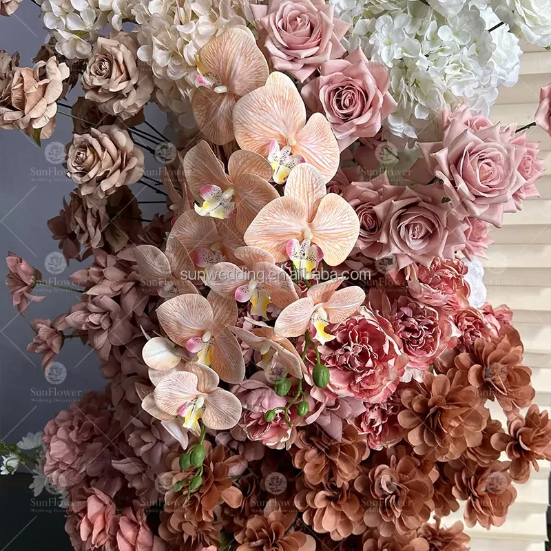 선웨딩 메탈 프레임 실크 플라워 아치 (맞춤 색상 가능 - Wedding Arch Flower 리뷰 및 가격