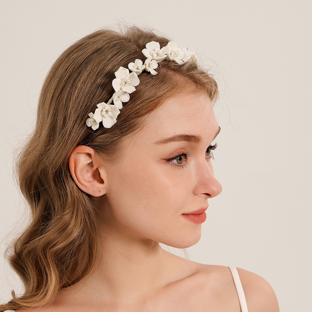 Efily 신부 흰 꽃 머리 후프 요정 모리 머리띠 레 - Wedding Arch Flower 리뷰 및 가격