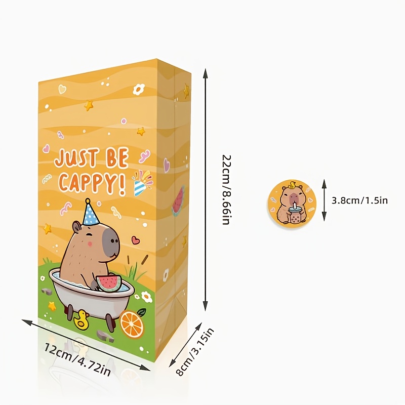 12/24/48pcs Capybara 사탕 가방 생일  - Wedding Favor Box 리뷰 및 가격