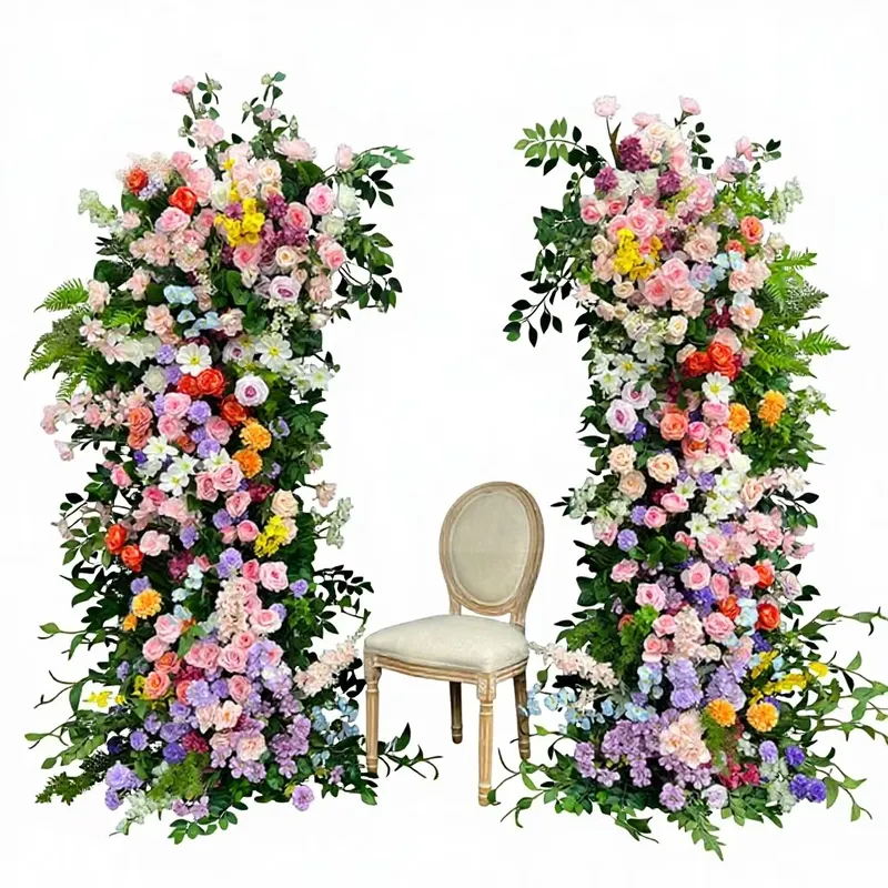 선웨딩 특가 상품, 금속 프레임 실크 꽃으로 장식된 인 - Wedding Arch Flower 리뷰 및 가격