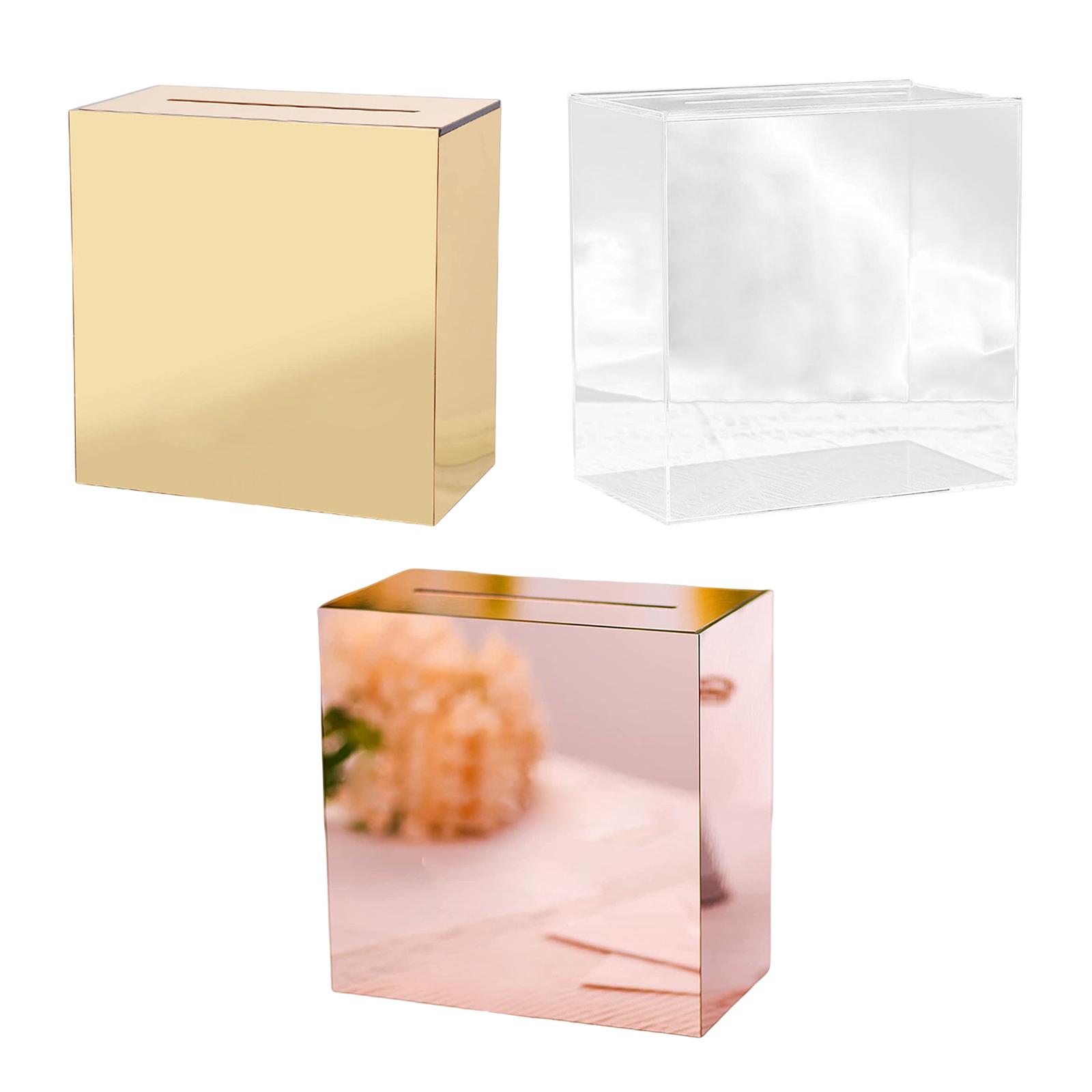 아크릴 웨딩 카드 상자 생일 파티 베이비 샤워를 위한  - Wedding Card Box 리뷰 및 가격