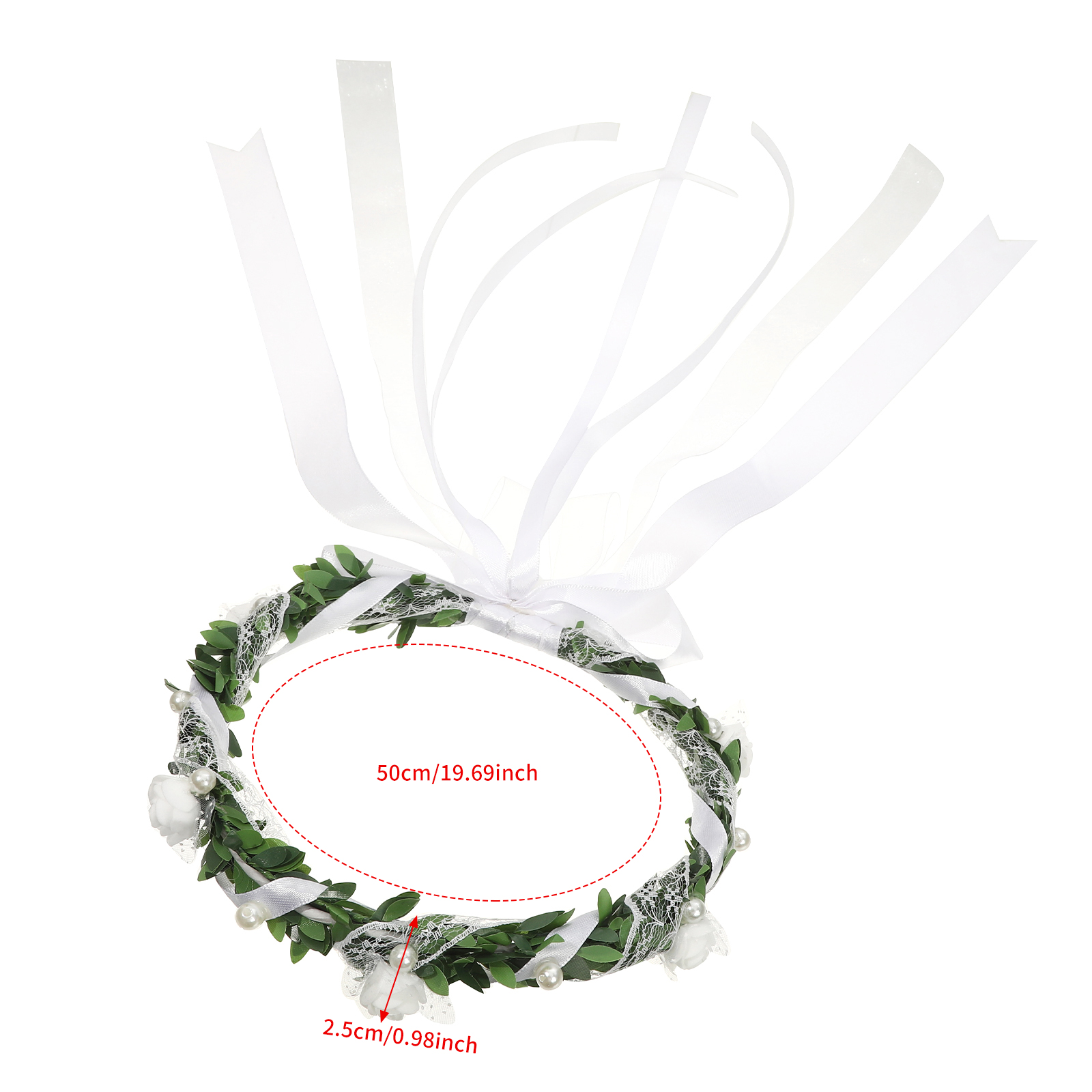 AWAYTR 소녀 꽃 화환 헤어밴드 신부 화환 빈티지  - Wedding Arch Flower 리뷰 및 가격