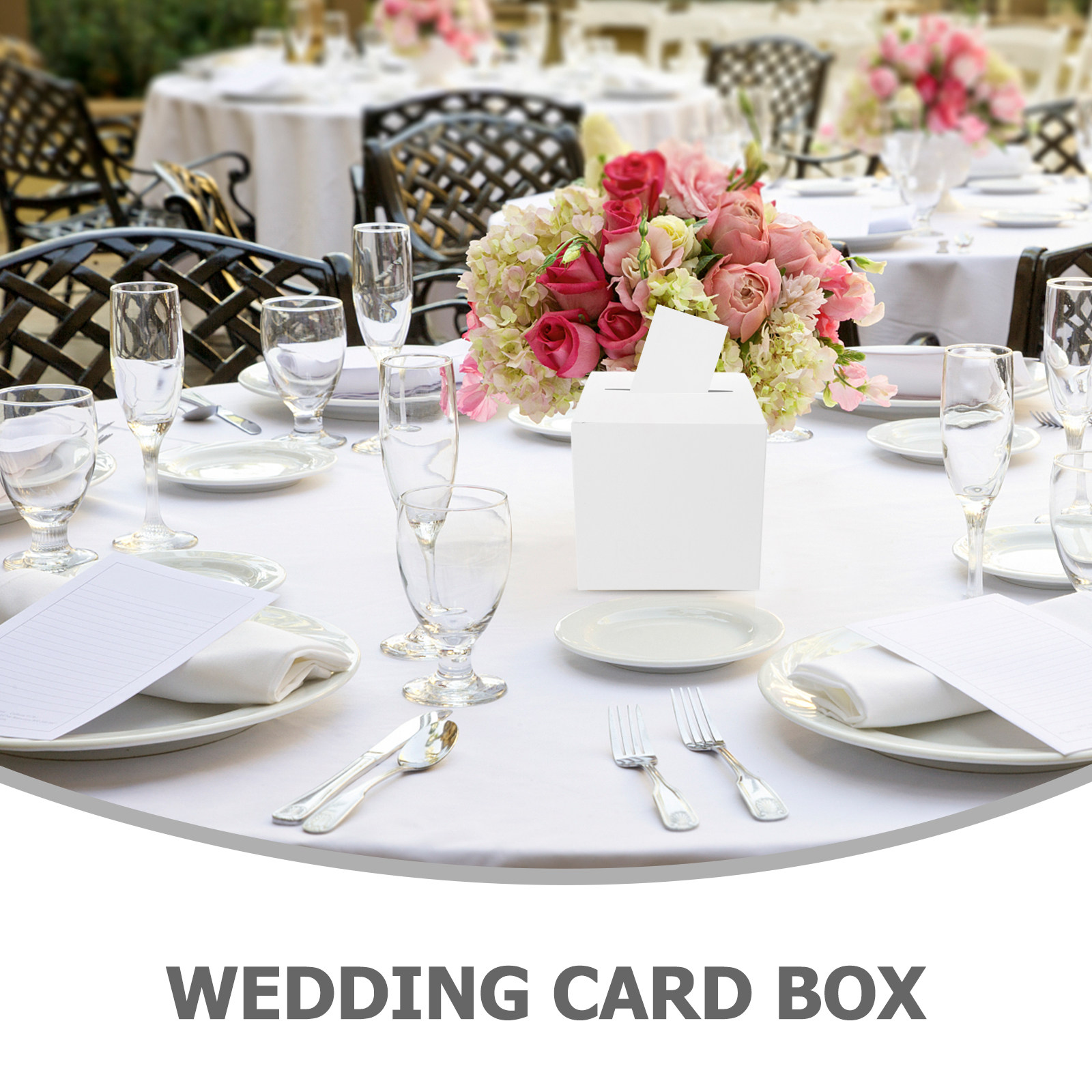 1세트 흰색 웨딩 기념품 상자 결혼식 피로연 기념일 졸 - Wedding Card Box 리뷰 및 가격