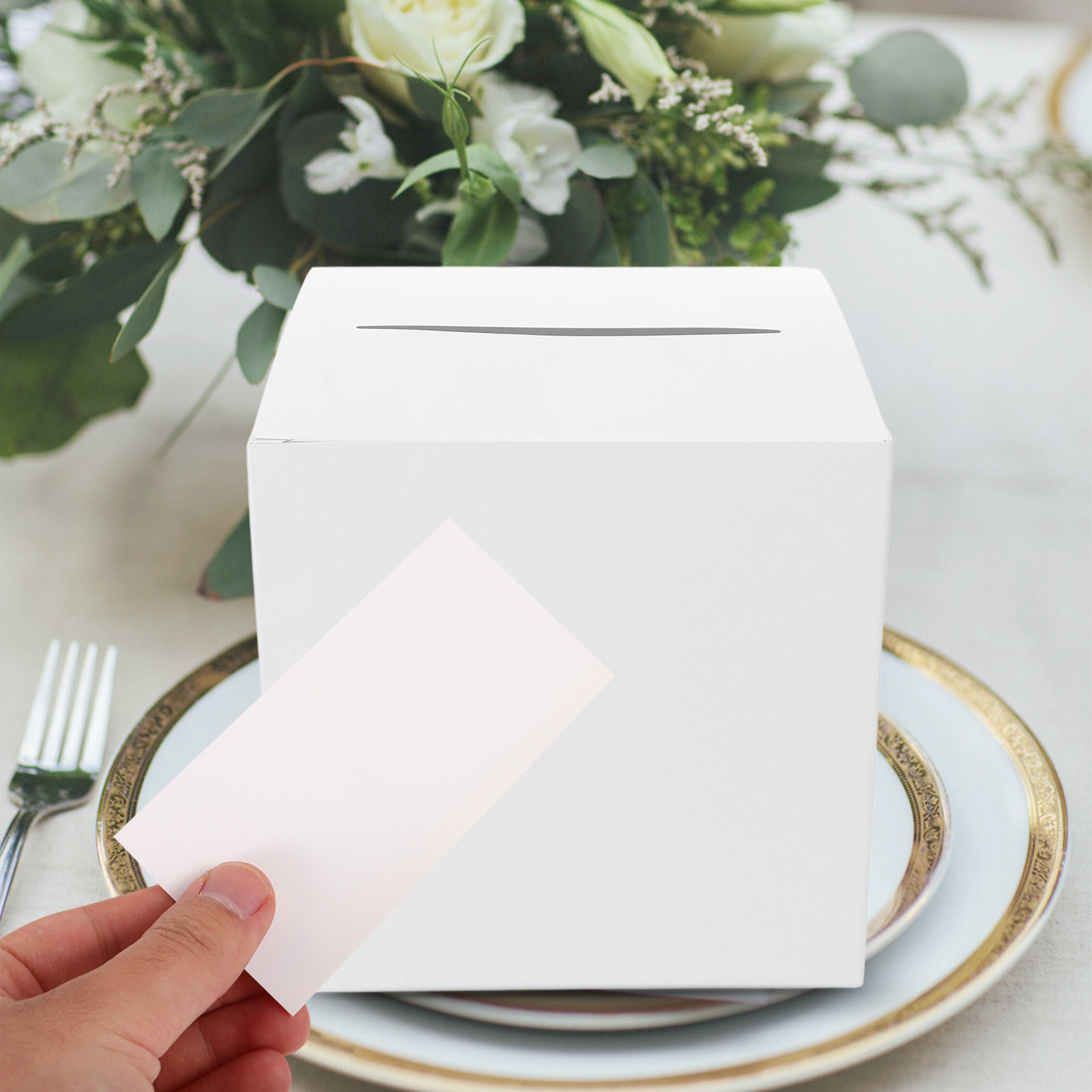 1세트 흰색 웨딩 기념품 상자 결혼식 피로연 기념일 졸 - Wedding Card Box 리뷰 및 가격